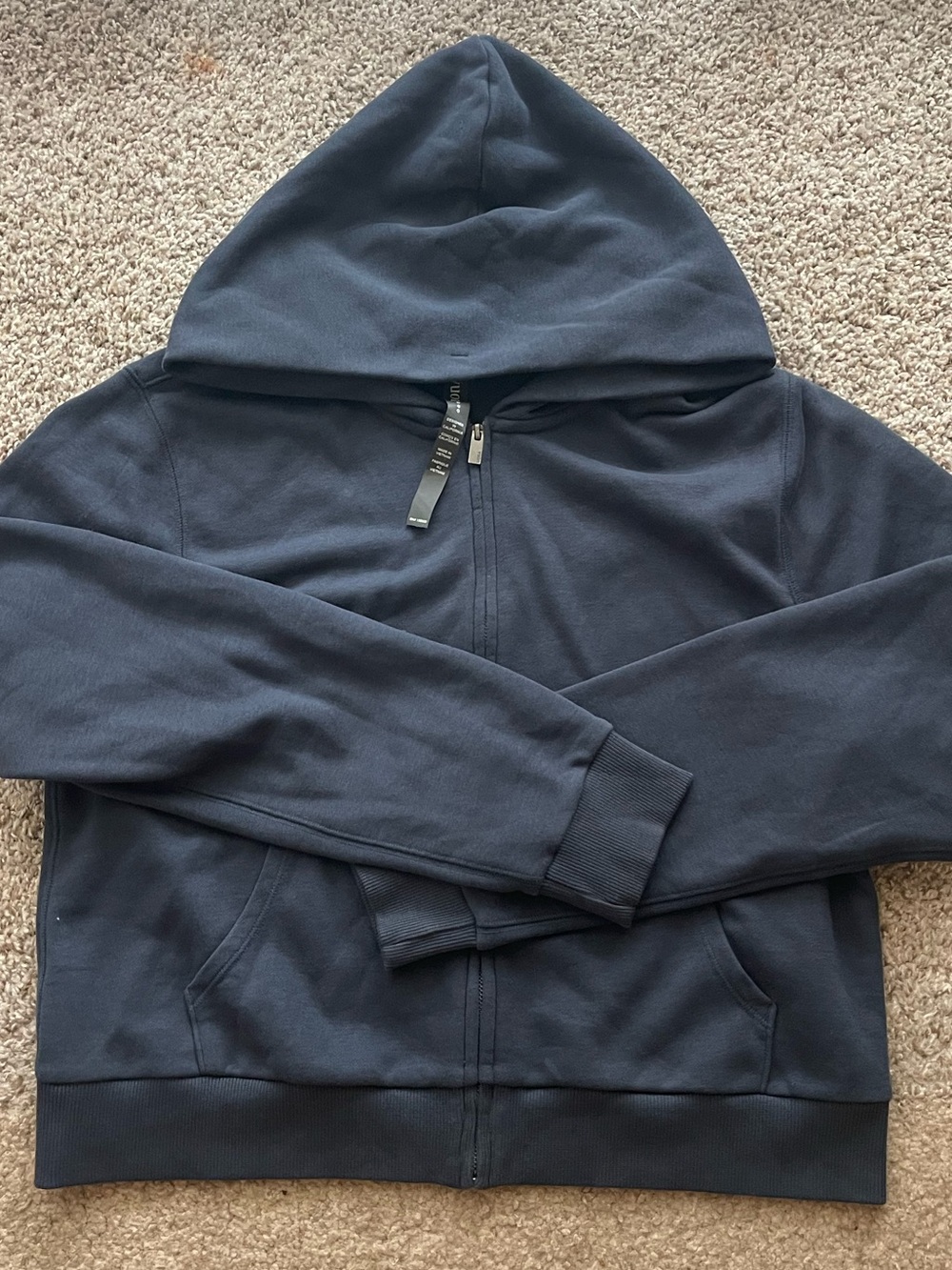 like new vuori sedona classic full zip hoodie